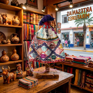 Chullo de lana de Alpaca